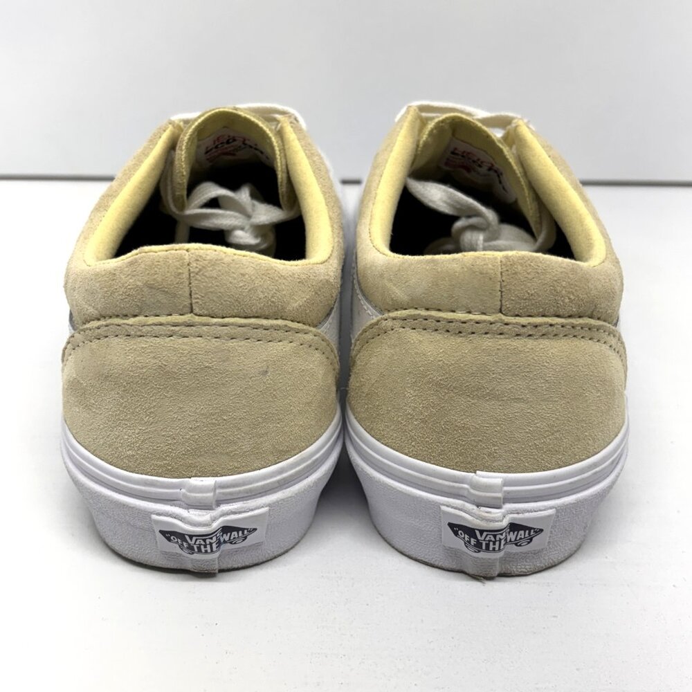 Vans Off The Wall Old Skool Suede Sneakers Golden Yellow with White W 8.5/ M 7.0 - Picture 6 of 11